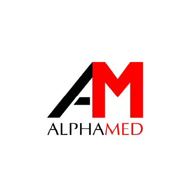 Alphamed logo